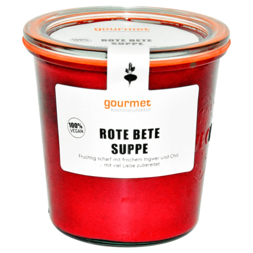 Gourmet Kochmanufaktur Rote Bete Suppe 500g